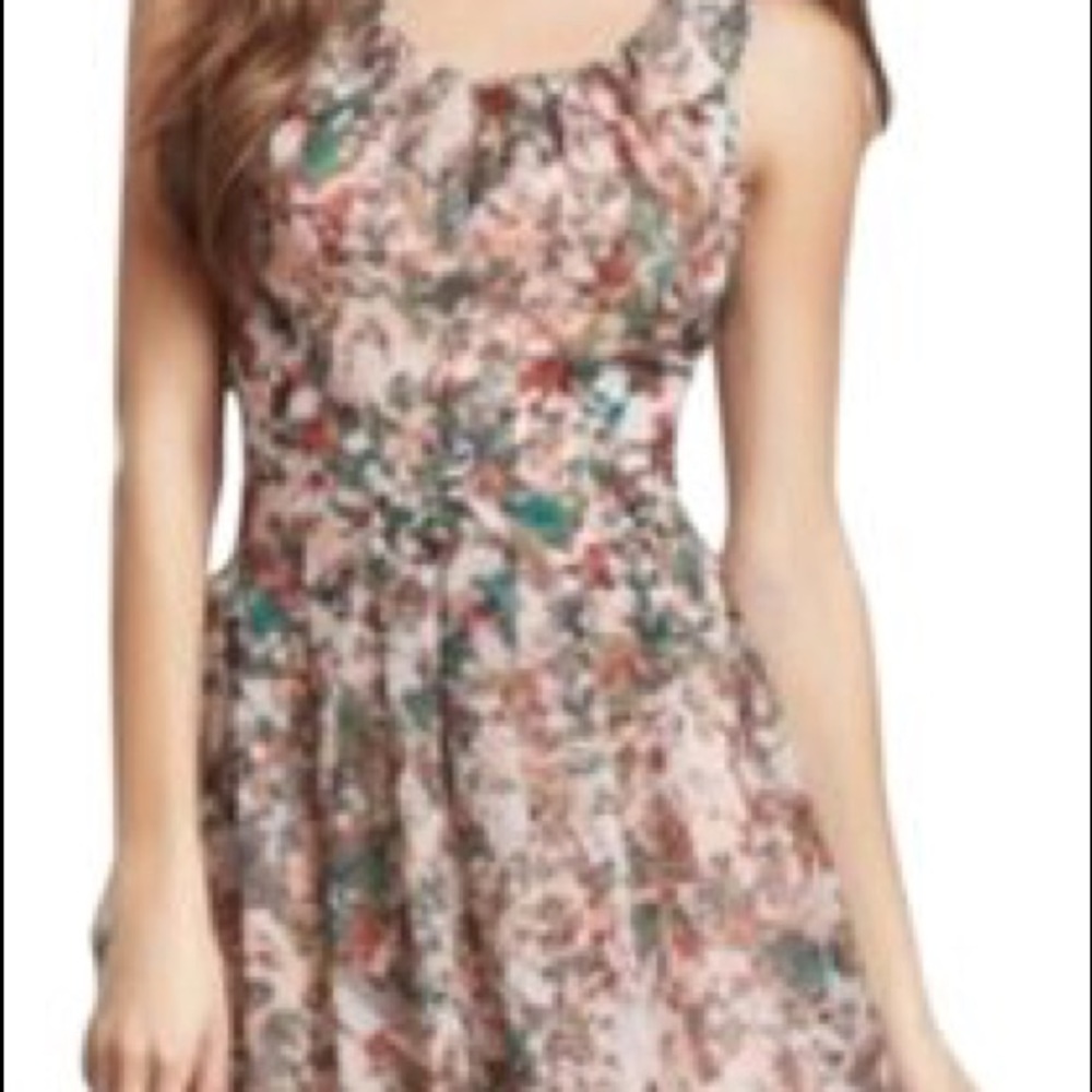 Jessica Simpson chiffon cocktail dress